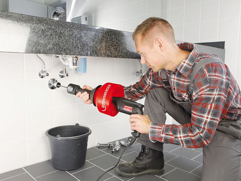 Ручная прочистная машина Rothenberger ROSPIMATIC CL