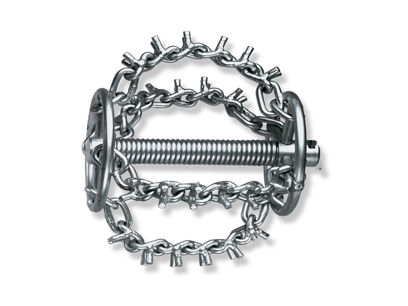 Насадка с кольцом и 4 шипованными цепями Rothenberger 75 мм