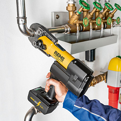 Аккумуляторный радиальный пресс Rems Akku-Press 22V ACC L-Boxx