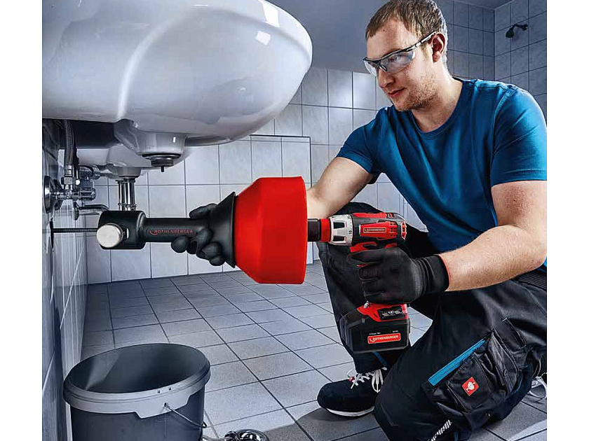 Ручная прочистная машина Rothenberger ROSPIMATIC CL