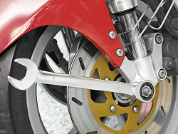 Набор двухсторонних комбинированных ключей Super-Ego с открытым зевом и трещеткой