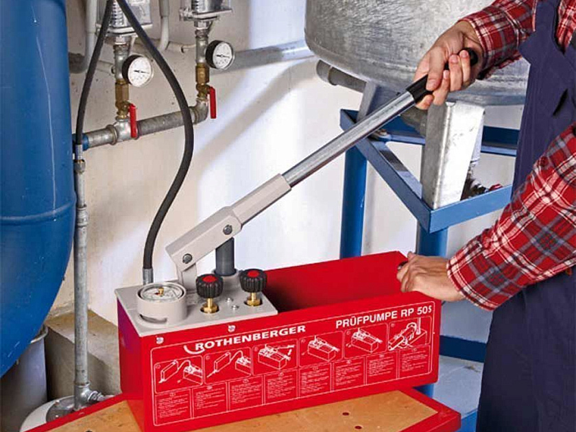 Ручной опрессовщик Rothenberger TP 25