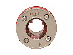 Резьбонарезная головка VOLL BSPT SS 1"