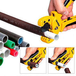 Труборез для резки пластиковых труб Rems ROS P 26/SW 35