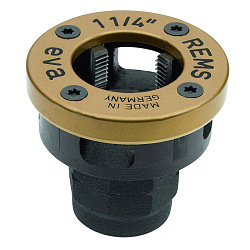 Быстросменная резьбонарезная головка Rems Eva 1 1/4" BSPT L