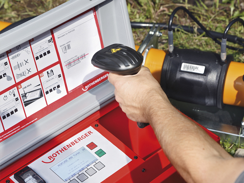 Аппарат для электромуфтовой сварки Rothenberger Roweld Rofuse 400 TURBO