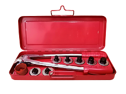 Ручной экспандер VOLL с набором расширительных головок для медных труб 3/8-1 1/8" в ящике