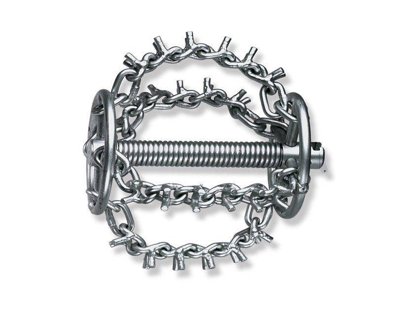 Насадка с кольцом и 4 шипованными цепями Rothenberger 75 мм