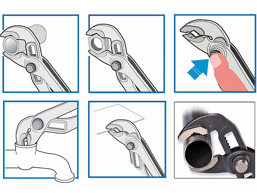 Самофиксирующиеся клещи Super-Ego M 7"