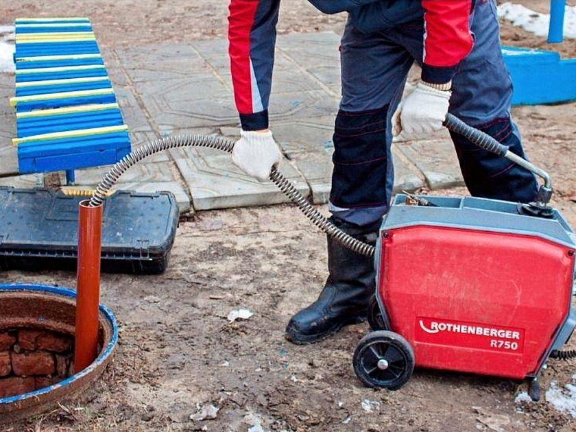 Прочистная машина секционного типа Rothenberger R750