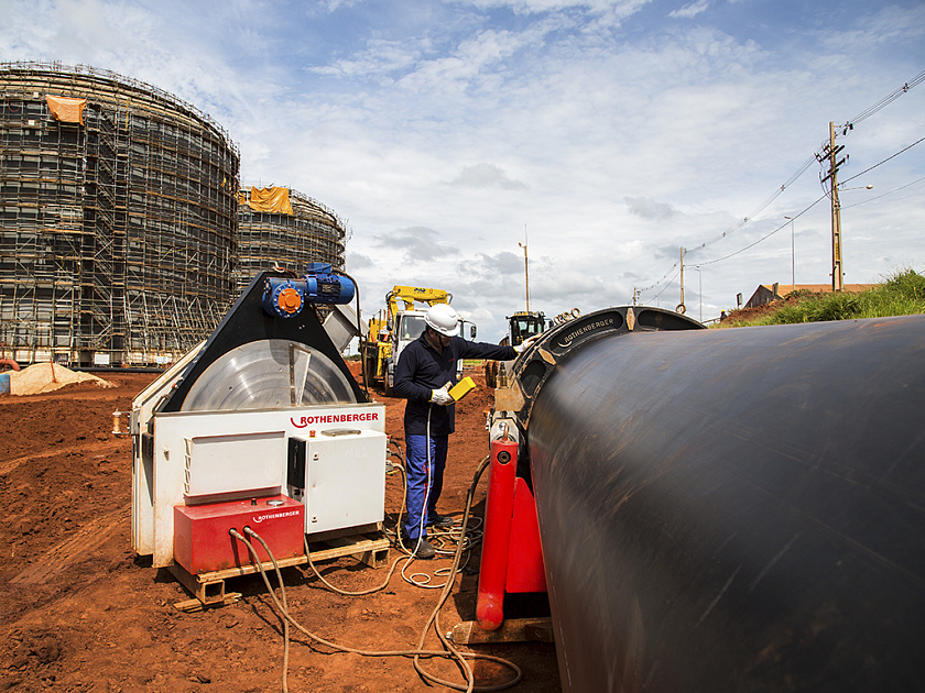 Стыковая сварочная машина Rothenberger Roweld P 1200 B PROFESSIONAL