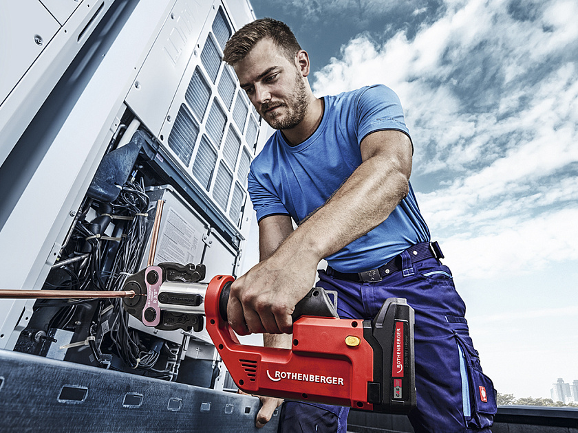 Пресс-инструмент Rothenberger ROMAX COMPACT TT SV (15-22-28)