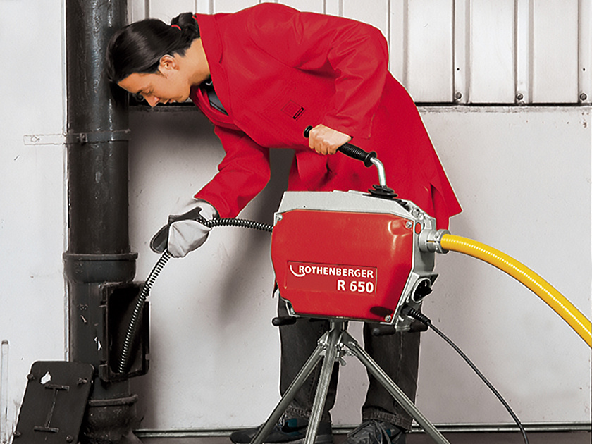Прочистная машина секционного типа Rothenberger R650