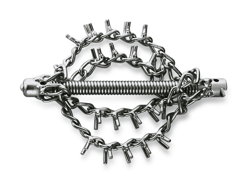 Насадка с 4 шипованными цепями Rothenberger 80 мм