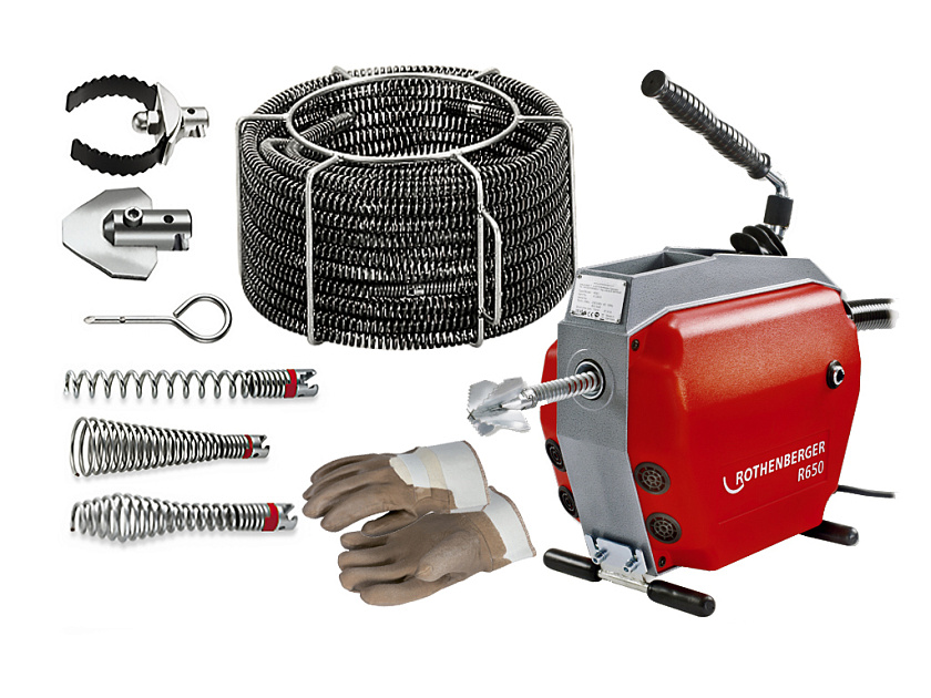 Прочистная машина секционного типа Rothenberger R650