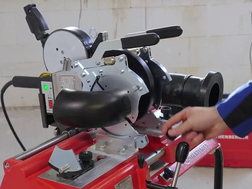 Стыковая сварочная машина Rothenberger Roweld P160 Saniline