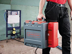 Чемодан Rothenberger ROCASE 6414 красный