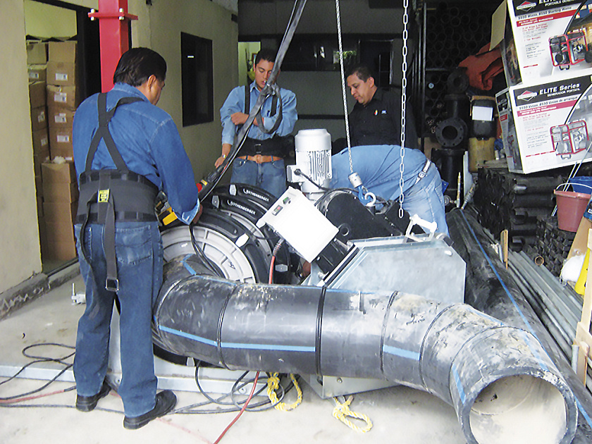 Стыковая сварочная машина Rothenberger Roweld P 630 B PROFESSIONAL