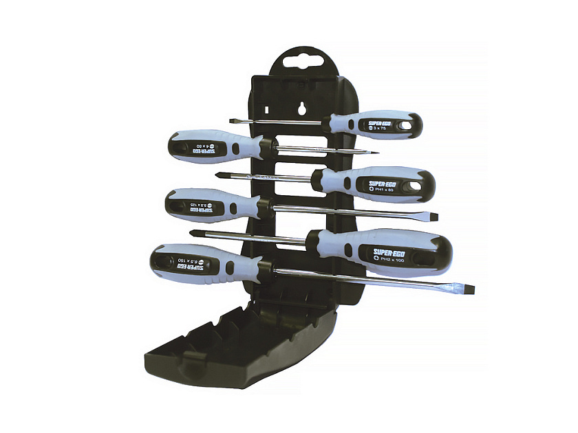 Набор отверток Super-Ego из биматериала (6 шт.)