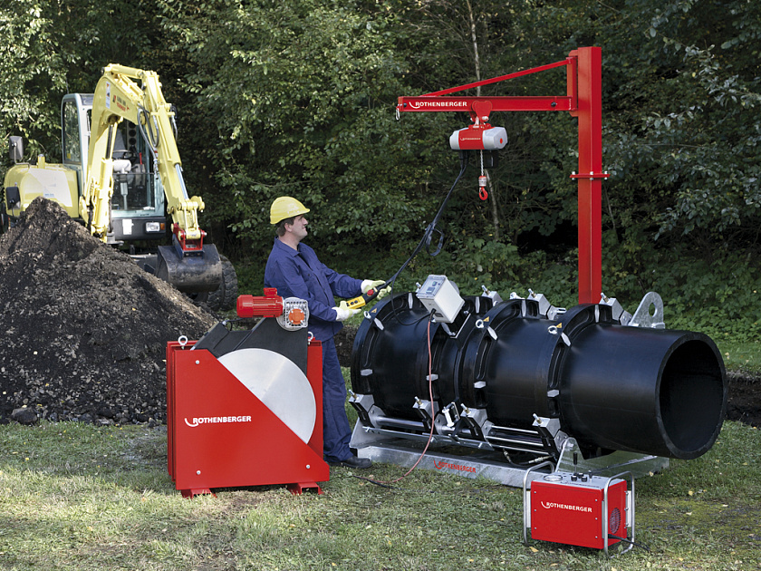 Стыковая сварочная машина Rothenberger Roweld P 1200 B PROFESSIONAL