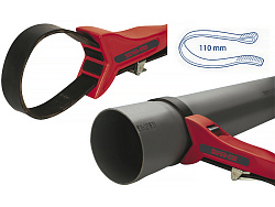 Автоматический ремешковый ключ для пластиковых труб Super-Ego 20-200 мм