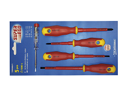 Набор диэлектрических отверток Super-Ego с тестером (4 шт.)
