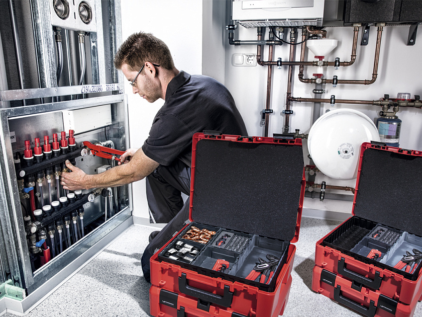 Газовый ключ SUPER S Rothenberger с губками 45° 2"