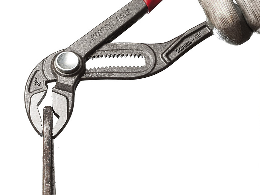 Самофиксирующиеся клещи Super-Ego M 10"