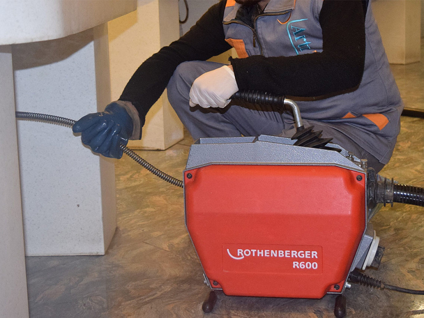 Прочистная машина секционного типа Rothenberger R600 (без набора)