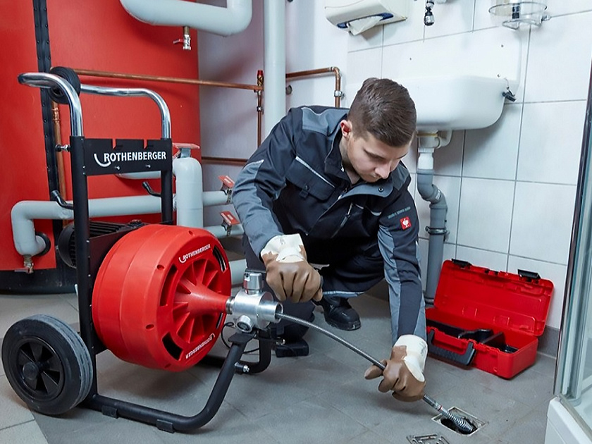 Прочистная машина барабанного типа Rothenberger RODRUM M 16