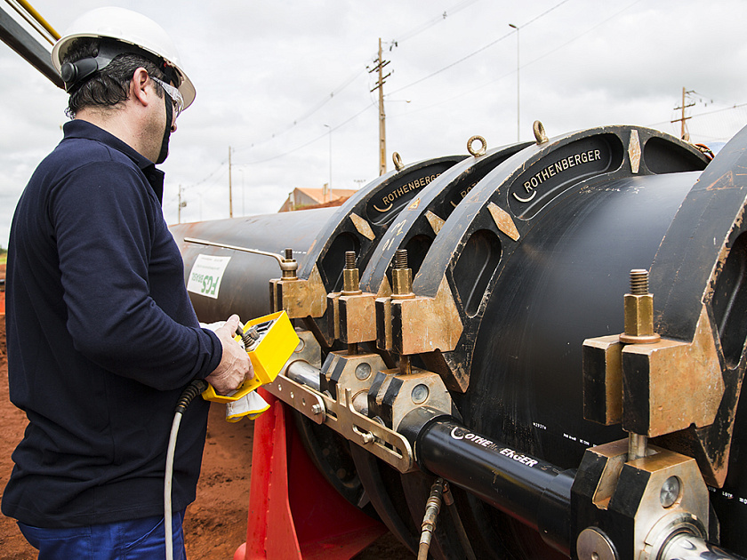 Стыковая сварочная машина Rothenberger Roweld P 1200 B PROFESSIONAL