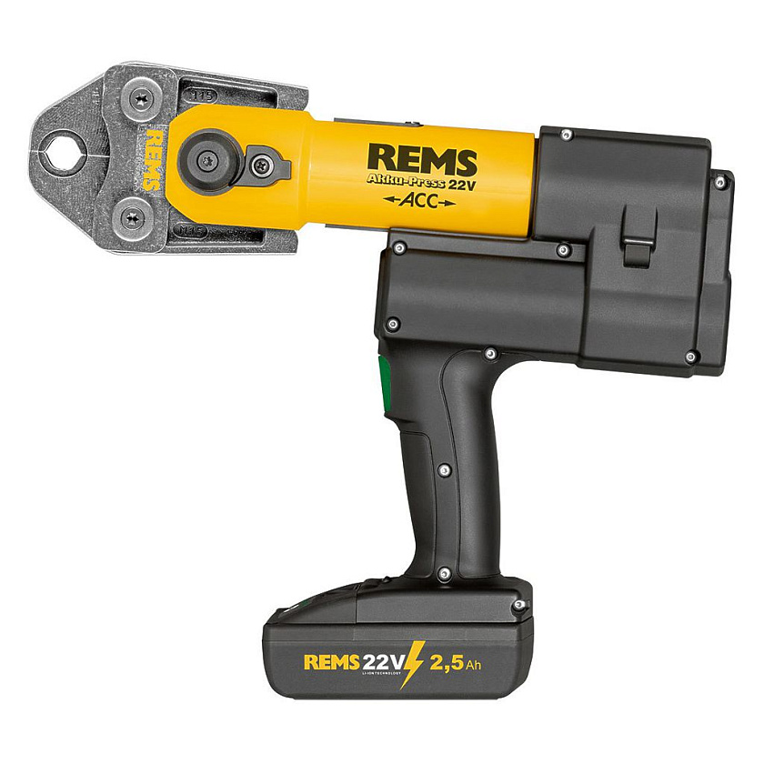 Аккумуляторный радиальный пресс Rems Akku-Press 22V ACC L-Boxx