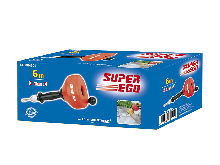 Ручная прочистная машина Super-Ego (спираль 6мм)