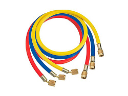 Набор из 3 напорных шлангов VOLL для хладагентов R22, R134A, R407C, R404A