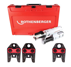 Электрогидравлический пресс-инструмент Rothenberger ROMAX AC ECO SV 15-22-28 мм