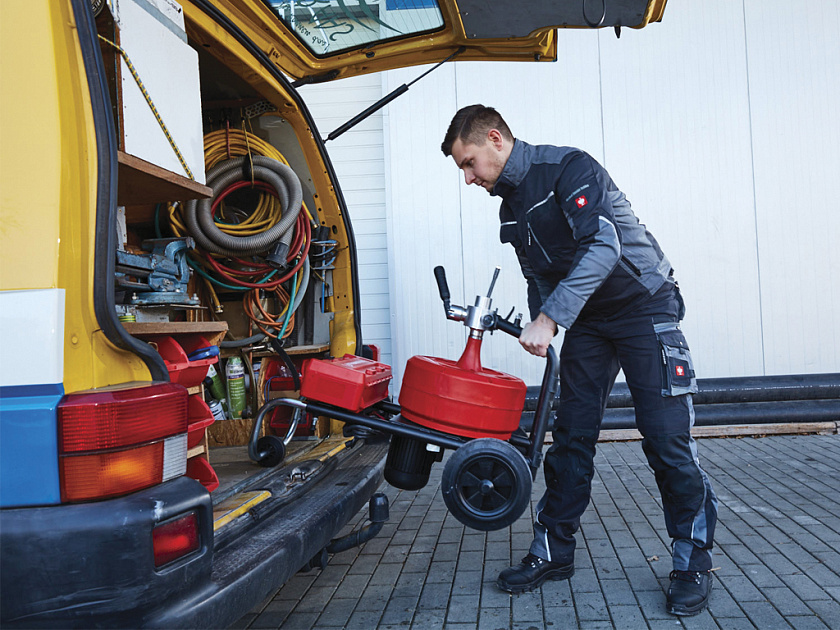 Прочистная машина барабанного типа Rothenberger RODRUM L 16