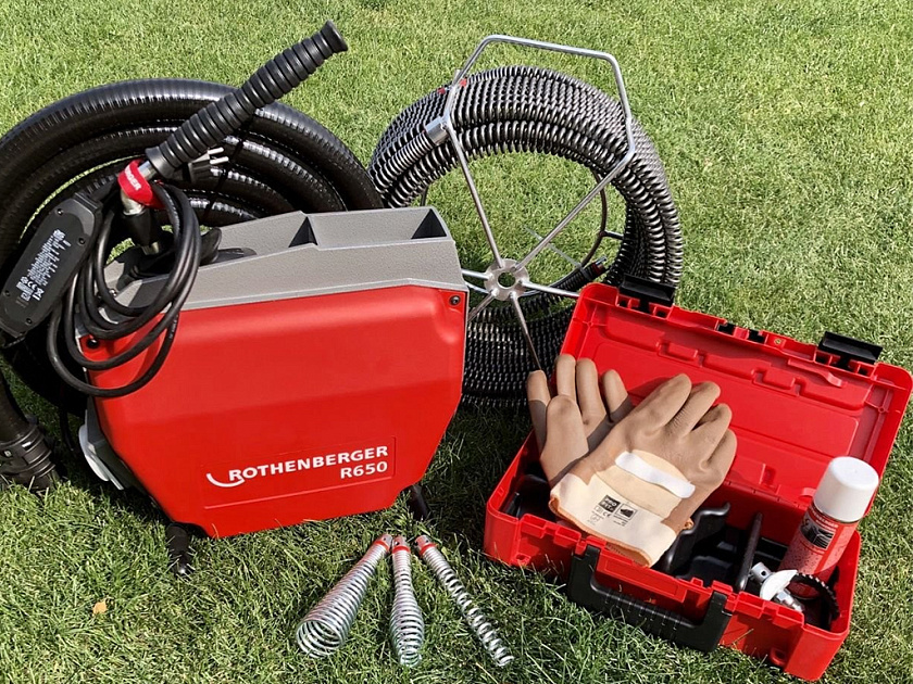 Прочистная машина секционного типа Rothenberger R650