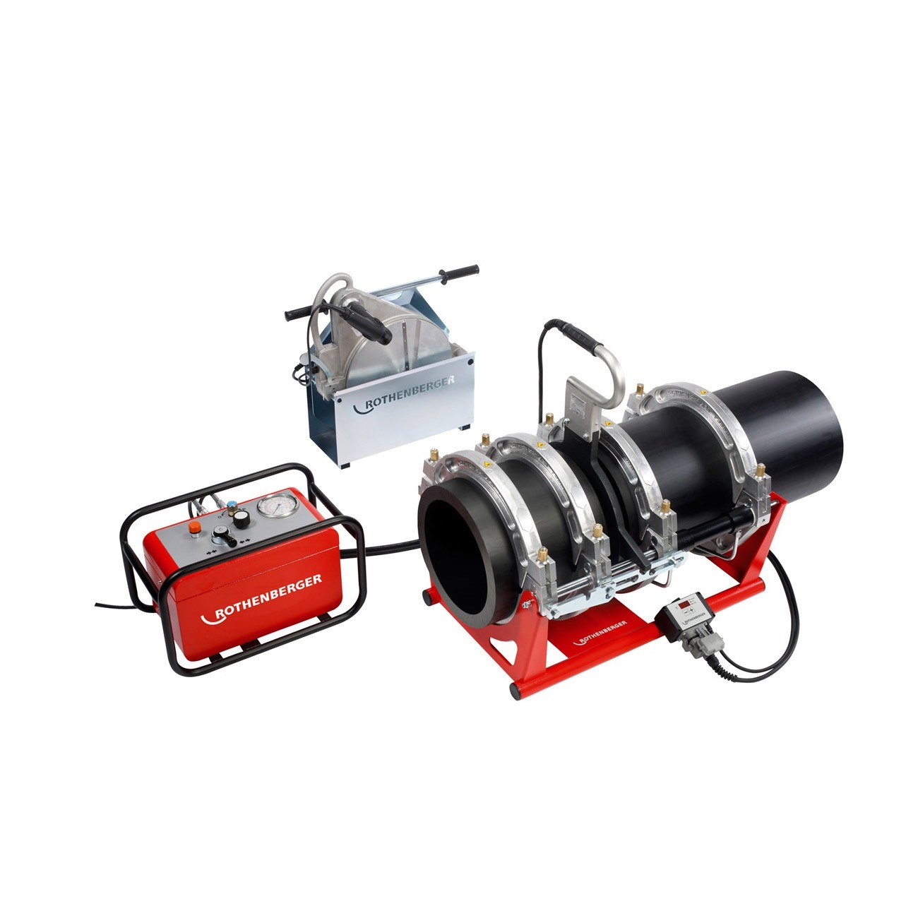 Особенности аппарата для сварки труб ПНД Rothenberger Roweld P 355 Premium CNC SA