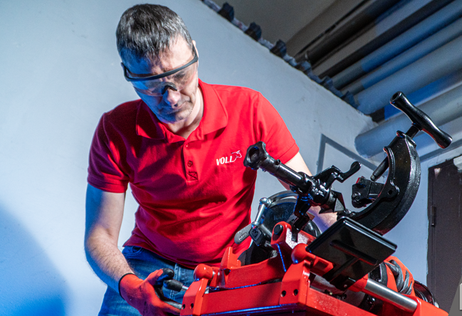 На склад поступили новые резьбонарезные станки VOLL V-Matic A3 и VOLL POWER V-Matic A4R