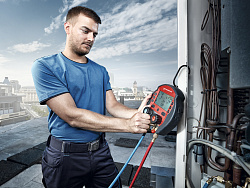 Набор Rothenberger ROCOOL 600 SET с 2 температурными клеммами (в кейсе)