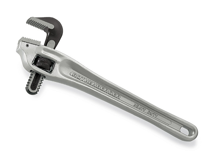 Коленчатый алюминиевый трубный ключ Rothenberger HEAVY DUTY 14