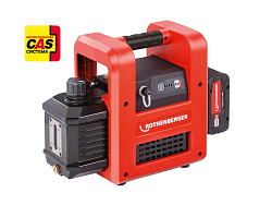 Аккумуляторный двухступенчатый вакуумный насос Rothenberger ROAIRVAC R32 5.0 CL