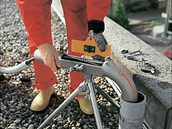 Устройство Rothenberger для подачи/извлечения спирали 22 и  32 мм