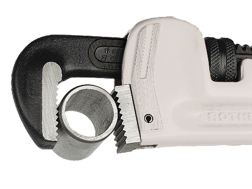 Прямой алюминиевый трубный ключ ALUDUR Rothenberger 14