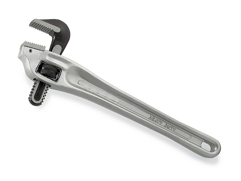 Коленчатый алюминиевый трубный ключ Super-Ego HEAVY DUTY 14