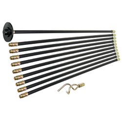 Стержни для прочистки канализации Super-Ego 10 шт