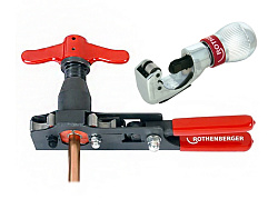 Метрический набор развальцовщик Rothenberger Roflare Revolver + ROTRAC 28 PLUS CHROM