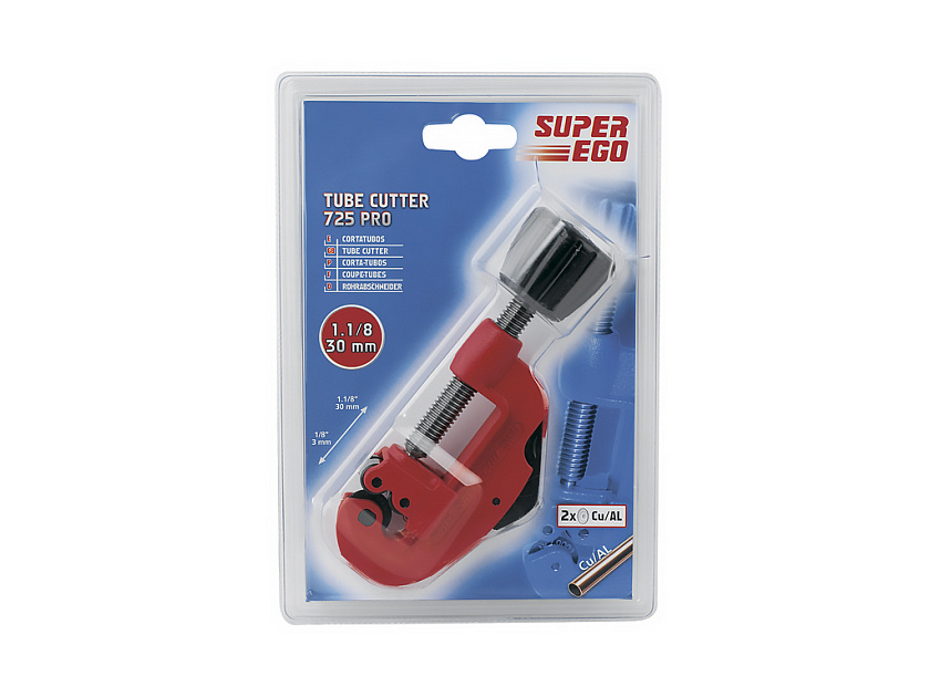 Труборез с винтовой подачей Super-Ego PRO 725