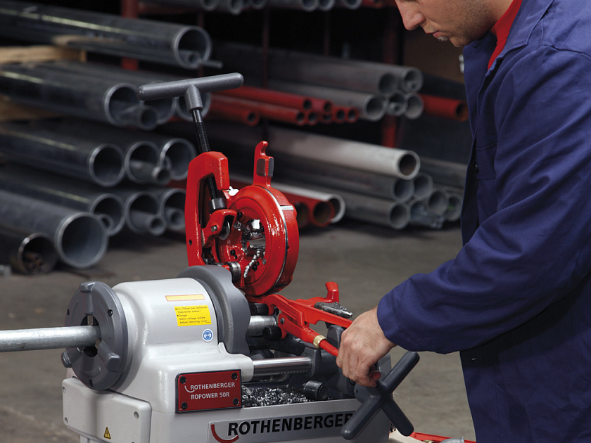 Резьбонарезной станок Rothenberger ROPOWER 50 R (BSPP)