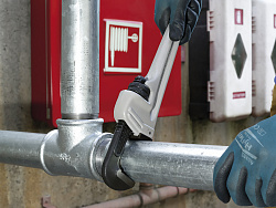 Прямой алюминиевый трубный ключ ALUDUR Super-Ego 14